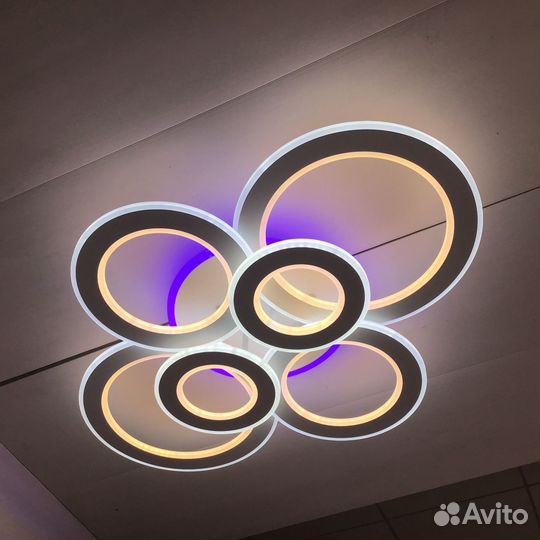 Люстра светодиодная на 30кв\м