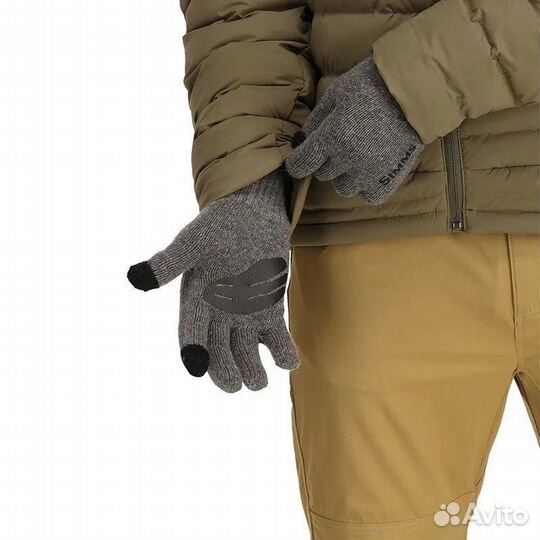Перчатки Simms Wool Full Finger Glove