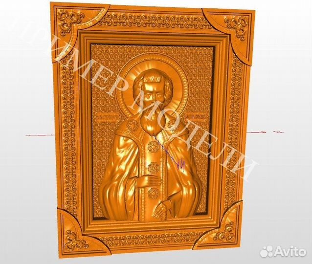 3Д Модели Икон для чпу (750шт)