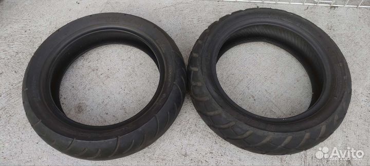 Резина для скутера 130/80/R12,120/80R12,2 штуки