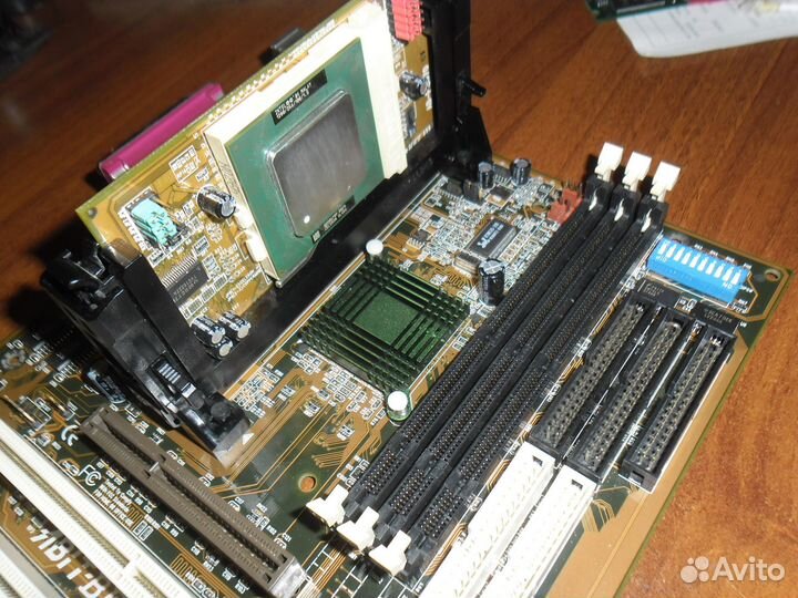 Легендарная Abit BE6-II (Slot 1) + Slotket III