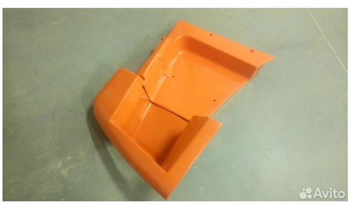 Щиток подножки из двух частей камаз 65115 левый