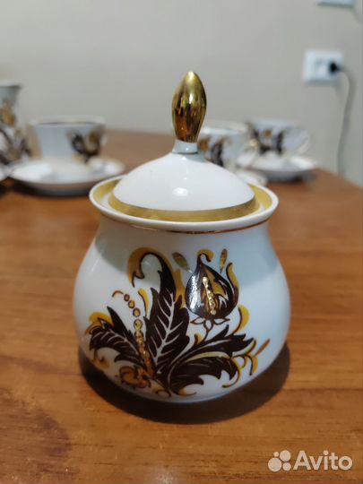 Сервиз кофейный Рижского фарфорового завода RPR