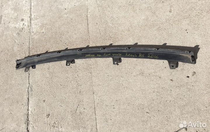 Спойлер переднего бампера Lexus RX с 2015