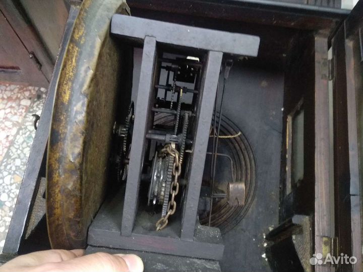 Часы настенные немецкие,антиквариат