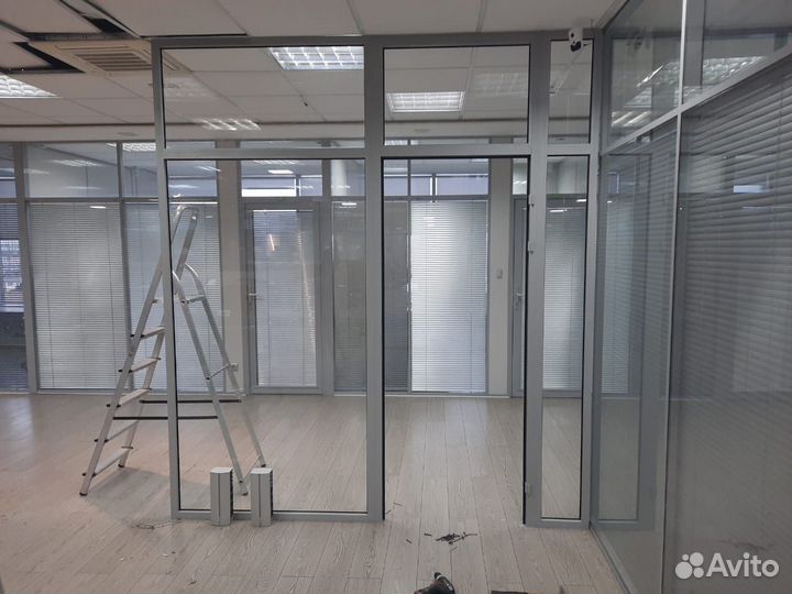 Алюминиевые офисные перегородки