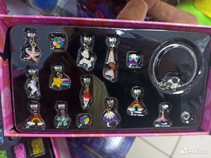 Набор детской косметики, создания Браслетов и Бус