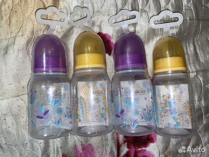 Бутылочки 6+ с ортодонтической соской