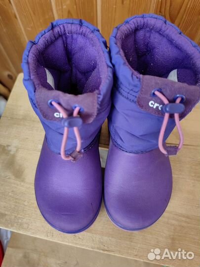 Детские резиновые сапоги crocs с10