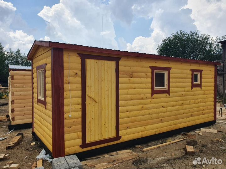 Баня из бруса