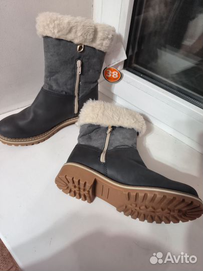 Новые Турция сапоги зима 38 размер