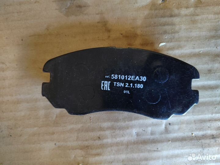 Тормозные колодки на kia sportage 2