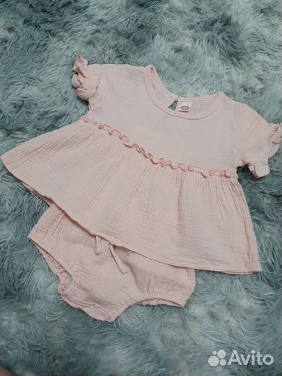 Пакет вещей на девочку 80-86