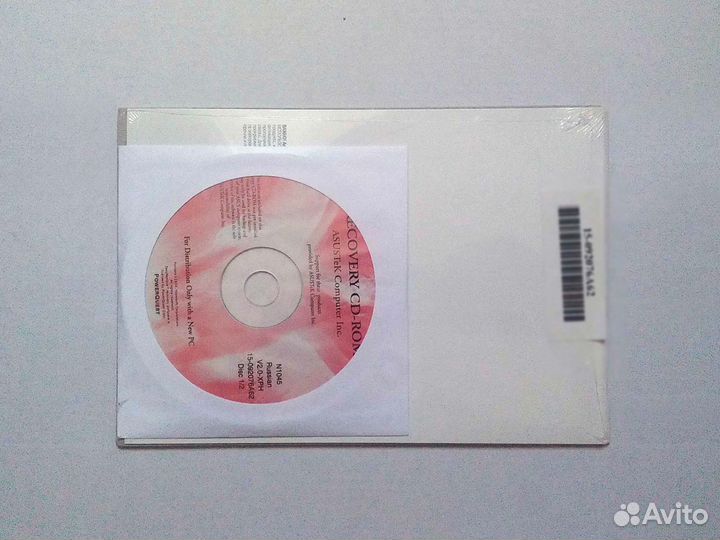 Лицензионный диск Windows XP