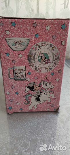 Детский набор для завтрака Минни-Маус