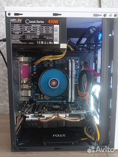 Игровой пк i5 3330/RX570/16гб/SSD