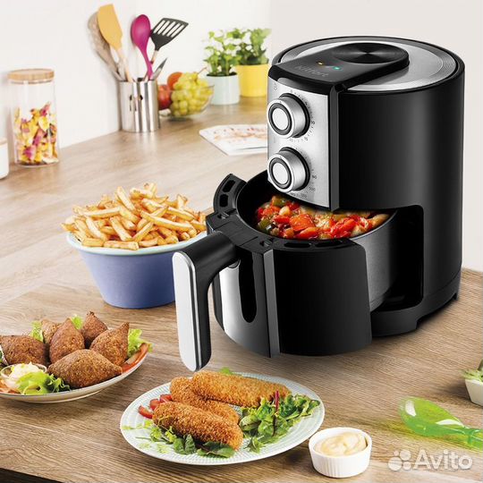 Аэрогриль Kitfort KT-2230 1000 Вт черный