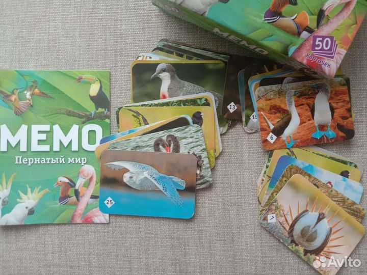 Настольная игра мемо