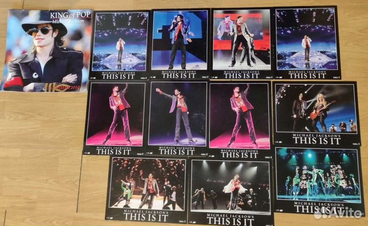 Фирменные постеры Michael Jackson this IS IT, кале