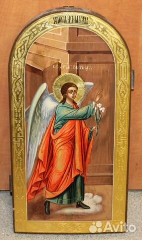 Икона Архангел Гавриил с Благой Вестью