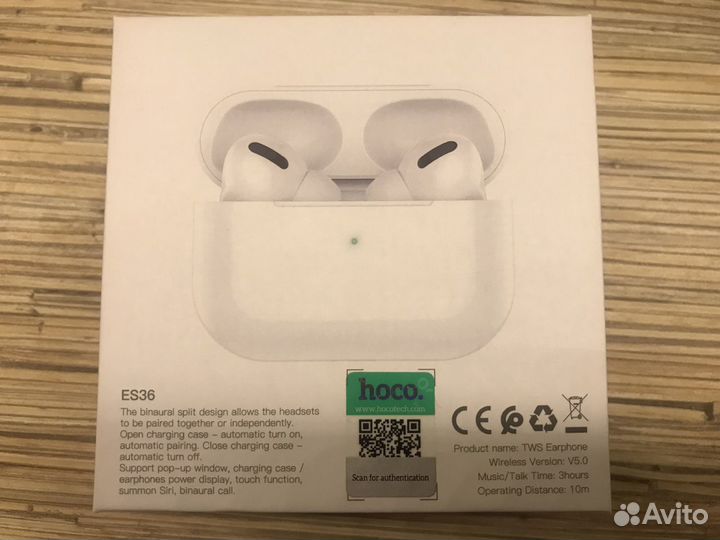 Беспроводные наушники hoco ES36