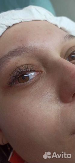 Наращивание ресниц модель