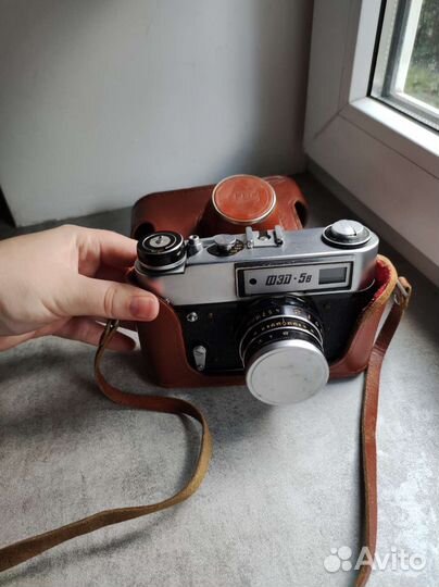 Плёночный фотоаппарат фэд 5В