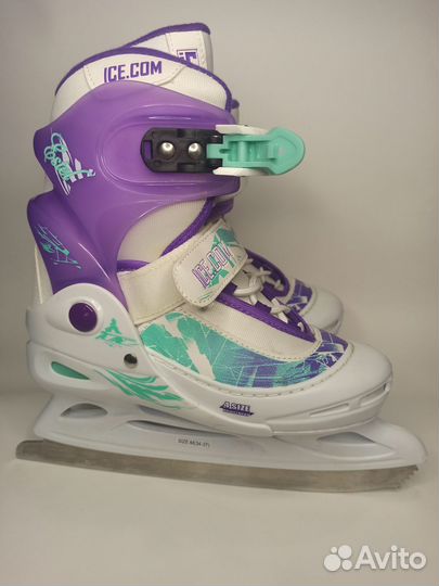 Коньки детские раздвижные 34 37
