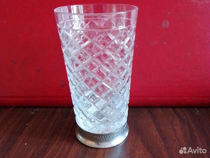 Хрустальный стакан, рюмки, рог СССР