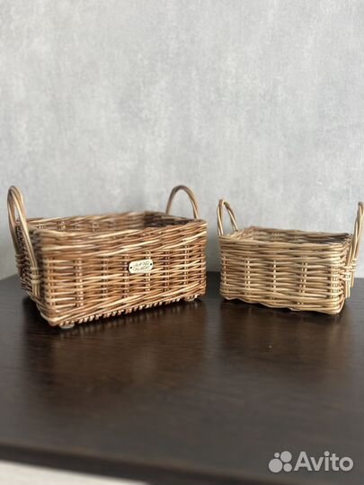 Корзина плетеная