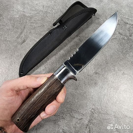 Нож нескладной Волк ст.65х13