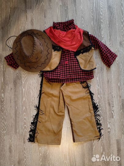 Новогодний костюм ковбоя на 4-5 лет