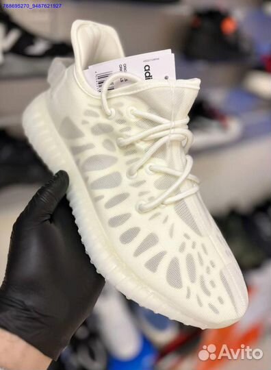 Кроссовки Adidas Yeezy white (Арт.93367)