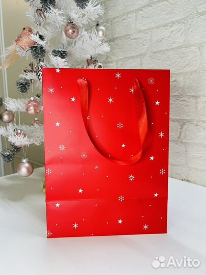 Пакет подарочный новогодний