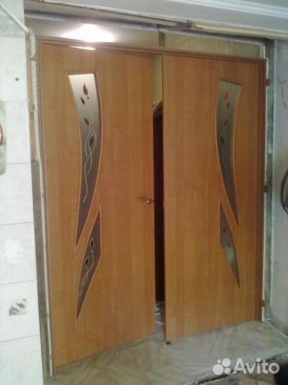 Установка межкомнатных дверей