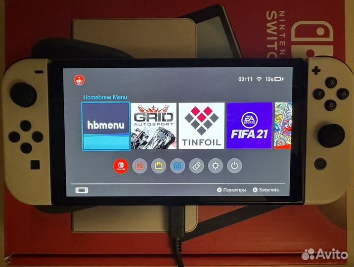 Nintendo switch oled прошитая
