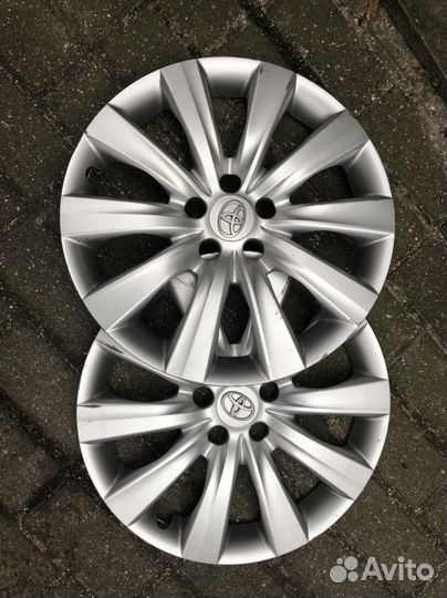 Колпаки toyota corolla r16 оригинал