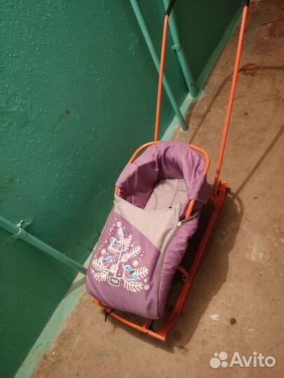 Санки коляска бесплатно