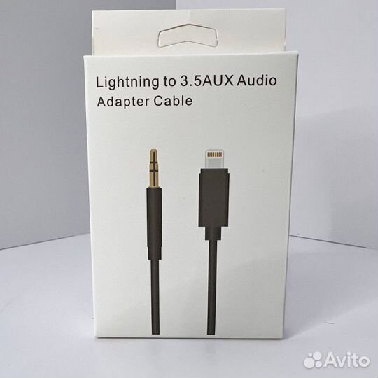 AUX кабель для iPhone / lightning переходник 3.5 j