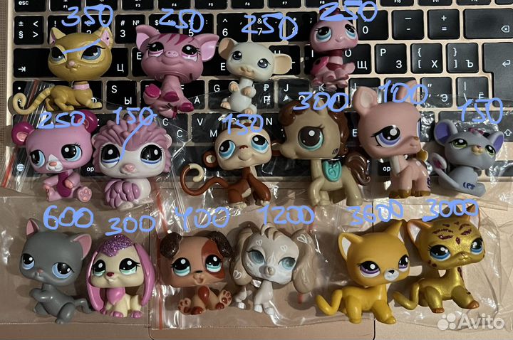 Littlest pet shop lps лпс стоячки петы кошки собак