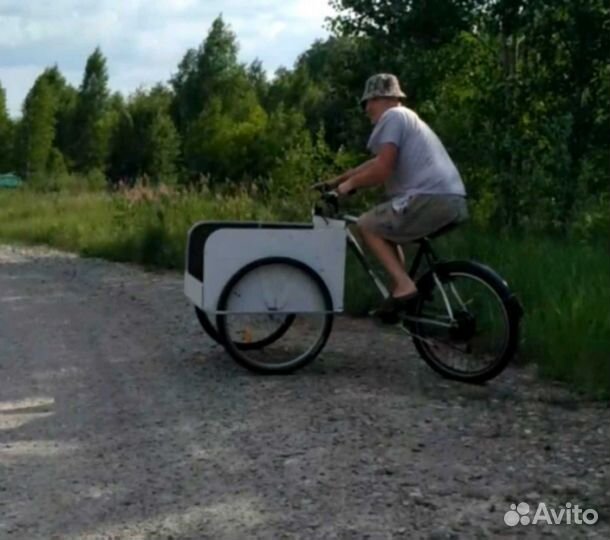 Велоприцеп самодельный