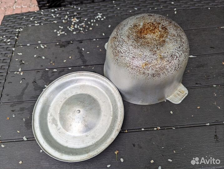 Кастрюля котелок 1 литр СССР