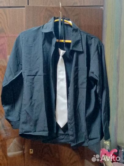 Рубашка чёрная