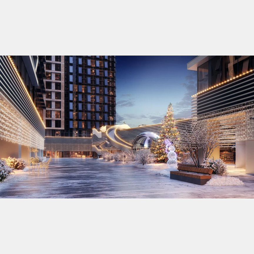 1-к. апартаменты, 56 м², 3/35 эт.