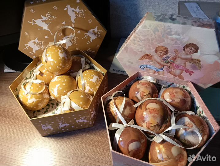 Новогодний набор игрушек