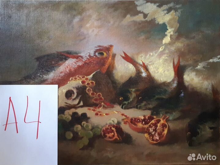 Картина х/масло 80х60