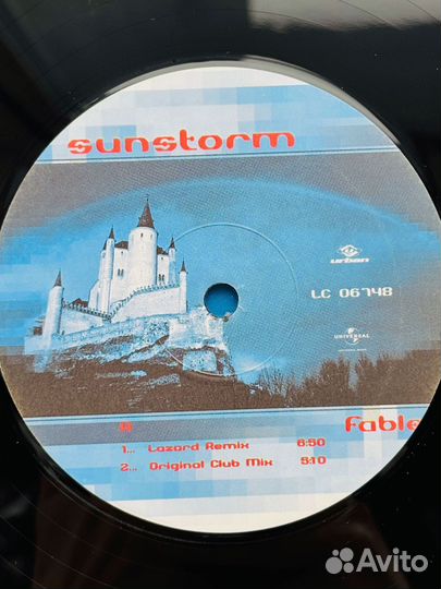 Sunstorm – Fable, Винил