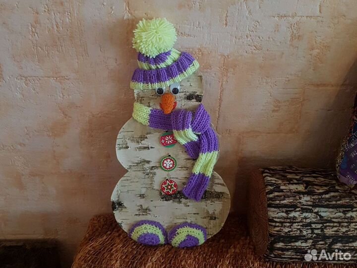 Снеговик, Новогоднее украшение