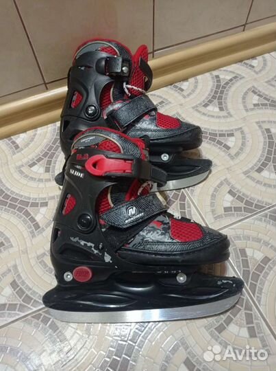 Коньки раздвижные Р 31-33