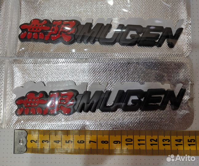 Шильдик vtec и mugen для honda